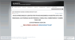 Desktop Screenshot of dvdsofts.wordpress.com