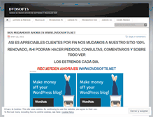 Tablet Screenshot of dvdsofts.wordpress.com