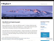 Tablet Screenshot of mogsue.wordpress.com