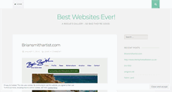Desktop Screenshot of bestwebsitesever.wordpress.com
