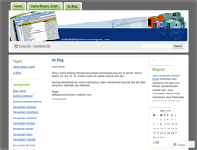 Tablet Screenshot of daftarbisnisindonesia.wordpress.com