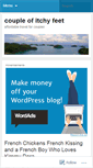Mobile Screenshot of coupleofitchyfeet.wordpress.com