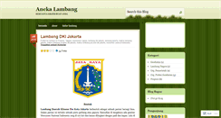 Desktop Screenshot of anekalambang.wordpress.com