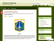 Tablet Screenshot of anekalambang.wordpress.com