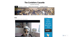 Desktop Screenshot of cordelierscassette.wordpress.com