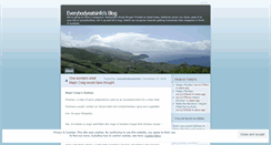 Desktop Screenshot of everybodyeatsinfo.wordpress.com