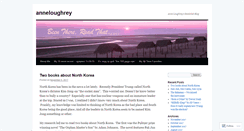 Desktop Screenshot of anneloughrey.wordpress.com