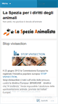 Mobile Screenshot of laspezianimalista.wordpress.com