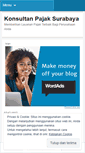 Mobile Screenshot of konsultanpajaksurabaya.wordpress.com