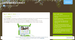 Desktop Screenshot of ecojunkiejourney.wordpress.com