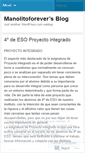 Mobile Screenshot of manolitoforever.wordpress.com