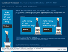 Tablet Screenshot of housetocondo.wordpress.com