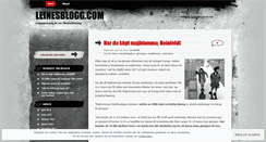 Desktop Screenshot of leinesblogg.wordpress.com