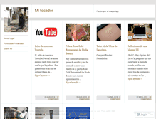 Tablet Screenshot of mitocador.wordpress.com