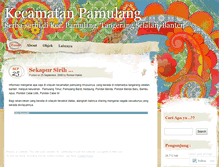 Tablet Screenshot of kecpamulang.wordpress.com