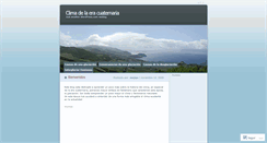 Desktop Screenshot of climacuaternario.wordpress.com