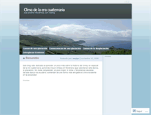 Tablet Screenshot of climacuaternario.wordpress.com
