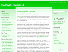 Tablet Screenshot of freeplayvl.wordpress.com