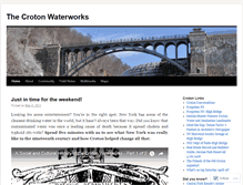Tablet Screenshot of crotonaqueduct.wordpress.com