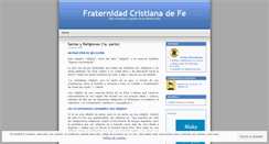 Desktop Screenshot of fraternidadcristianadefe.wordpress.com
