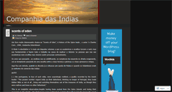 Desktop Screenshot of companhiadasindias.wordpress.com