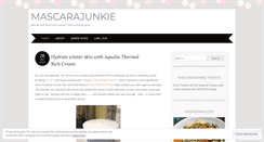Desktop Screenshot of iammascarajunkie.wordpress.com