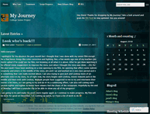 Tablet Screenshot of meganrichter.wordpress.com