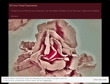 Tablet Screenshot of diversevisualexpressions.wordpress.com