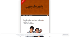 Desktop Screenshot of maismovimento.wordpress.com