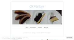 Desktop Screenshot of dinnerbyjr.wordpress.com