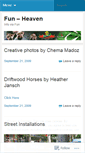 Mobile Screenshot of funheaven.wordpress.com