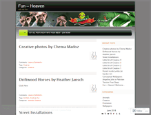 Tablet Screenshot of funheaven.wordpress.com