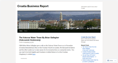 Desktop Screenshot of croatiabusinessreport.wordpress.com