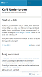Mobile Screenshot of kafeunderjorden.wordpress.com