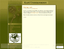 Tablet Screenshot of kafeunderjorden.wordpress.com