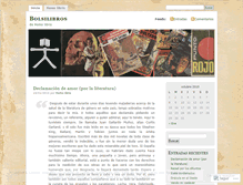 Tablet Screenshot of bolsilibros.wordpress.com