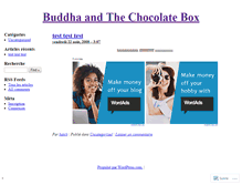 Tablet Screenshot of buddhaandthechocolatebox.wordpress.com