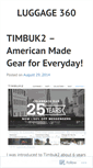 Mobile Screenshot of luggagecircle.wordpress.com