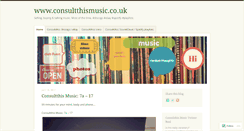 Desktop Screenshot of consultthismusic.wordpress.com