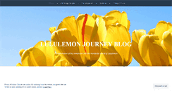 Desktop Screenshot of lululemonjourney.wordpress.com