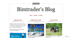 Desktop Screenshot of bimtrader.wordpress.com