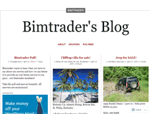 Tablet Screenshot of bimtrader.wordpress.com