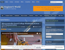 Tablet Screenshot of engineersworld.wordpress.com