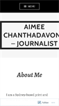 Mobile Screenshot of aimeechanthadavong.wordpress.com