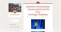 Desktop Screenshot of jointhealthcare.wordpress.com