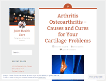 Tablet Screenshot of jointhealthcare.wordpress.com