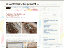 Tablet Screenshot of montessoriselbstgemacht.wordpress.com