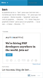 Mobile Screenshot of bengraphik.wordpress.com
