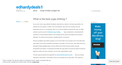 Desktop Screenshot of edhardydeals1.wordpress.com