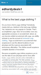 Mobile Screenshot of edhardydeals1.wordpress.com